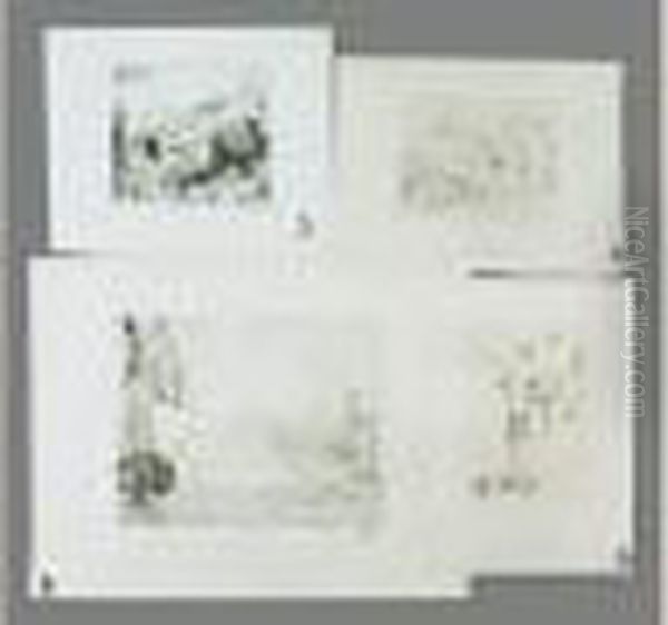 Paysage Aux Buttes Chaumont (2e Planche), 1921. - view 1