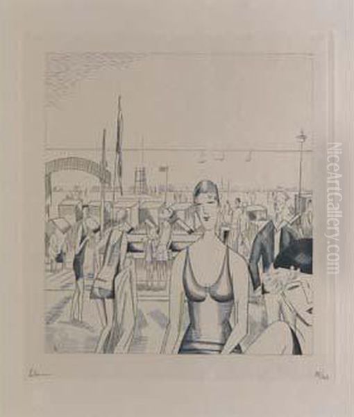 "l'heure Du Bain". (1929) - view 1