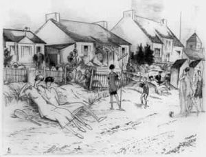 Dessin Preparatoire A La Mine De Plomb Sur Calque, [160 X 195],
 Signe.