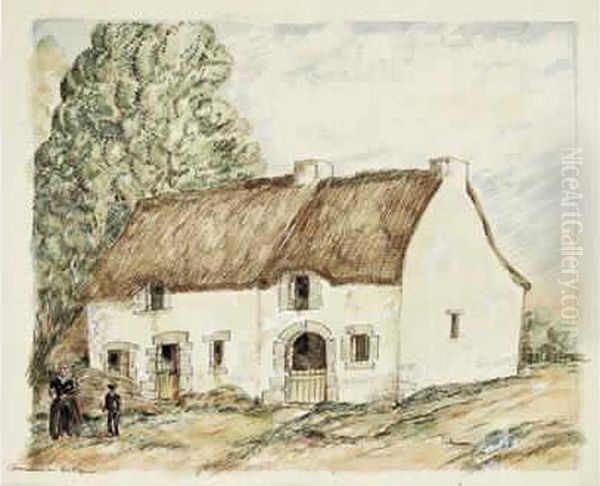 Les Deux Chaumieres.(kerfalher, Commune De Penestin).
1927-1928. - view 1