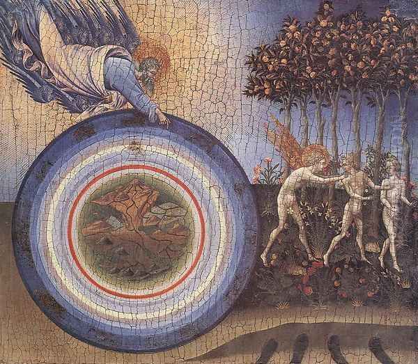 The Creation and the Expulsion from the Paradise c. 1445 - view 1