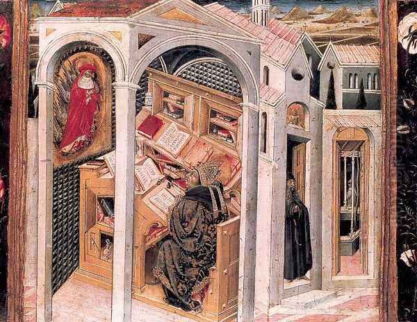 St. Jerome Appearing to St. Augustine 1465 - view 1