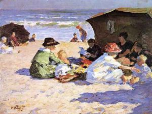 A Day at the Seashore by Edward Henry Potthast