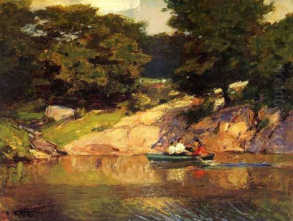 Boating in Central Park, c.1900-05 - view 1
