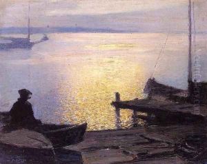 Along the Mystic River by Edward Henry Potthast