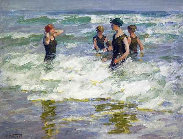 Bathers in the Surf I - view 1