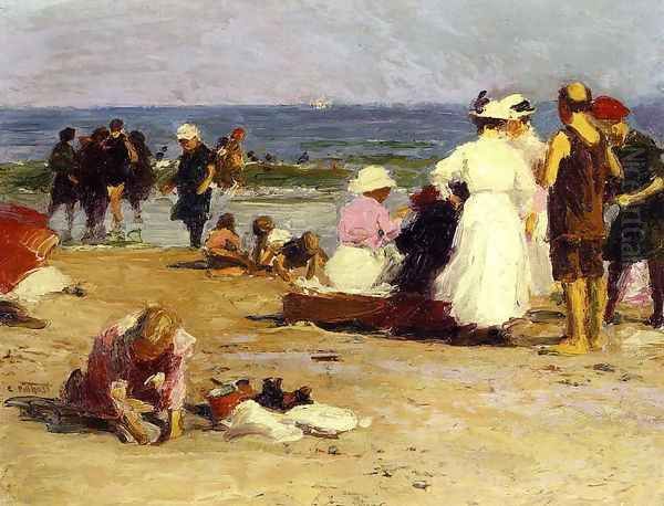 Bathers in the Surf - view 1