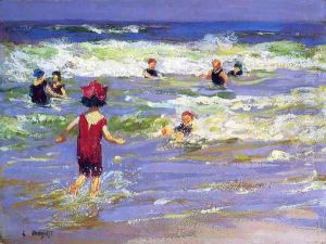 Little Sea Bather by Edward Henry Potthast