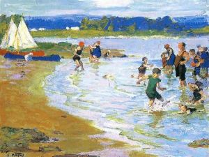 The White Sails by Edward Henry Potthast