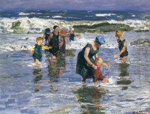 In the Surf II by Edward Henry Potthast
