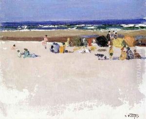 On the Beach I by Edward Henry Potthast