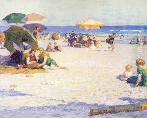 Long Beach 1922 by Edward Henry Potthast