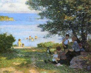 By the Water by Edward Henry Potthast