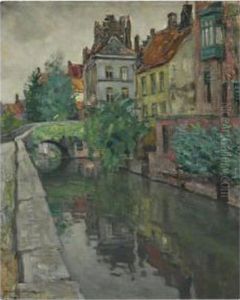 Houses On A Canal