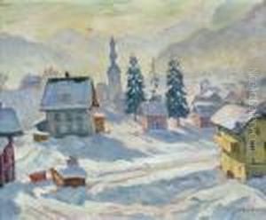 After The First Snowfall; Together With A Smaller Work