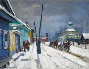 Winter In Pskov