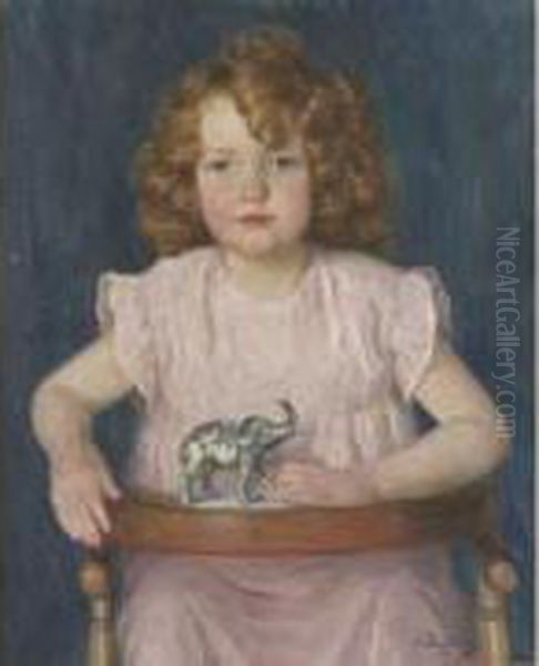 Girl With A Toy - view 1