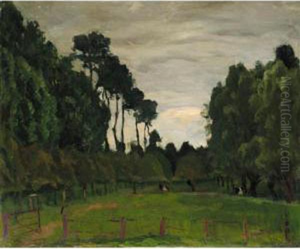 Landscape With Cows - view 1