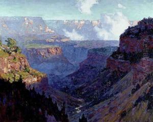 Looking Across the Grand Canyon, c.1910