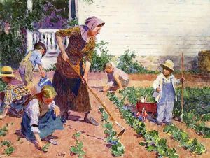 In the Garden 2 by Edward Henry Potthast