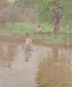 No Trespassing by Edward Henry Potthast