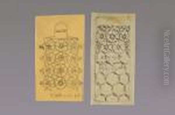 Flacons < Fleurs Concaves > Et < Fleurs En Reliefs > - view 1