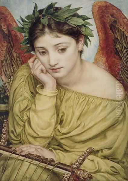 Erato, Muse of Poetry, 1870 - view 1