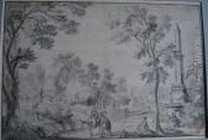 Paysage Classique Anime by Jean-Baptiste Lallemand