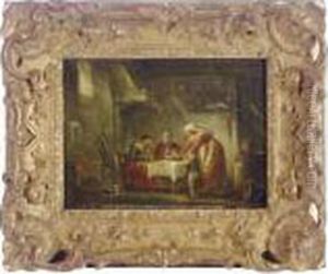 Jailers Playing Cards; And A Companion Painting
