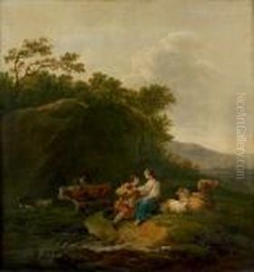 Scene Pastorale by Jean-Baptiste Lallemand