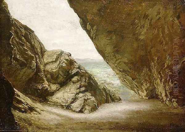 The Cave at Tintagel - view 1