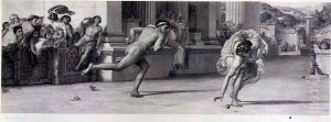 Atalantas Race, engraved by Jean F. Joubert 1810-84 pub. by The Fine Art Society, 1881