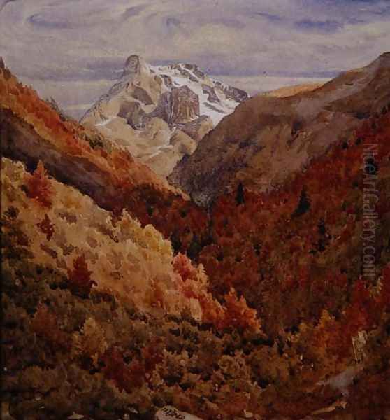 Mont Blanc, 1919 - view 1