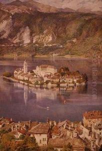 Isola San Giulio, Lake Orta, 1898