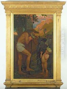 Mercury Stealing the Cattle of the Gods, 1860