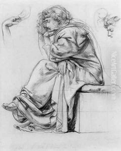 Study for the South Kensington Science Certificate of 1884 by Sir Edward John Poynter