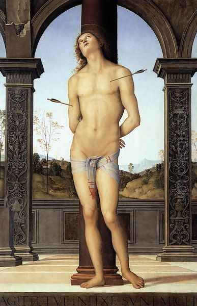 Saint Sebastian St Sebastian c. 1495 - view 1
