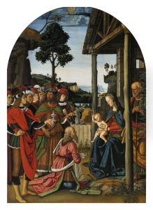 Adoration of the Kings (Epiphany) c. 1476 by Pietro Vannucci Perugino