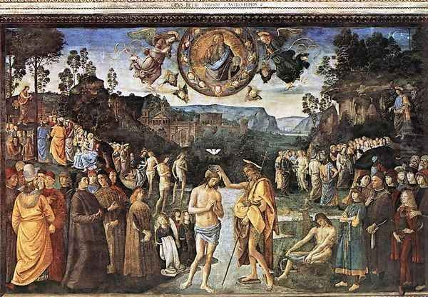Baptism of Christ c. 1482 - view 1