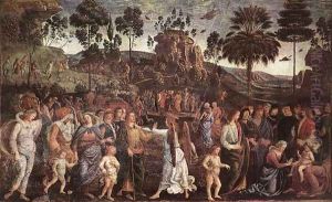 Moses's Journey into Egypt and the Circumcision of His Son Eliezer c. 1482