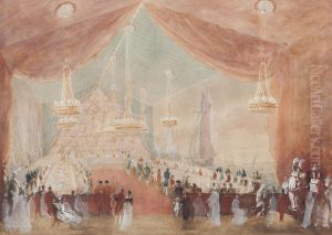 Study Of A Banqueting Hall