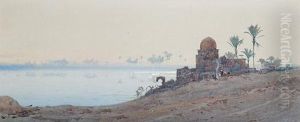 Evening On The Nile by Augustus Osborne Lamplough