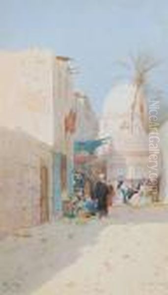 'a Streetscene, Cairo' - view 1