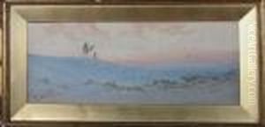 A Desert Skyline by Augustus Osborne Lamplough