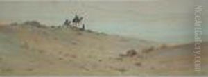 On The Upper Nile; An Afterglow In The Desert On The Upper Nile; An Afterglow In The Desert