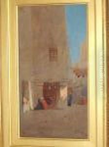 Rue Arab, Caire by Augustus Osborne Lamplough