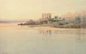 Philae On The Nile by Augustus Osborne Lamplough