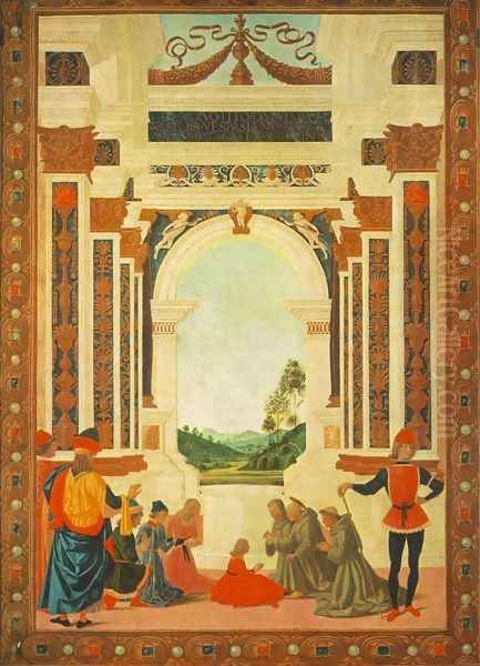 The Miracles of San Bernardino- The Healing of a Young 1473 - view 1