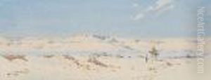A Bedouin Rider In The Desert by Augustus Osborne Lamplough