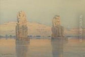 The Colossi Of Memnon, Thebes